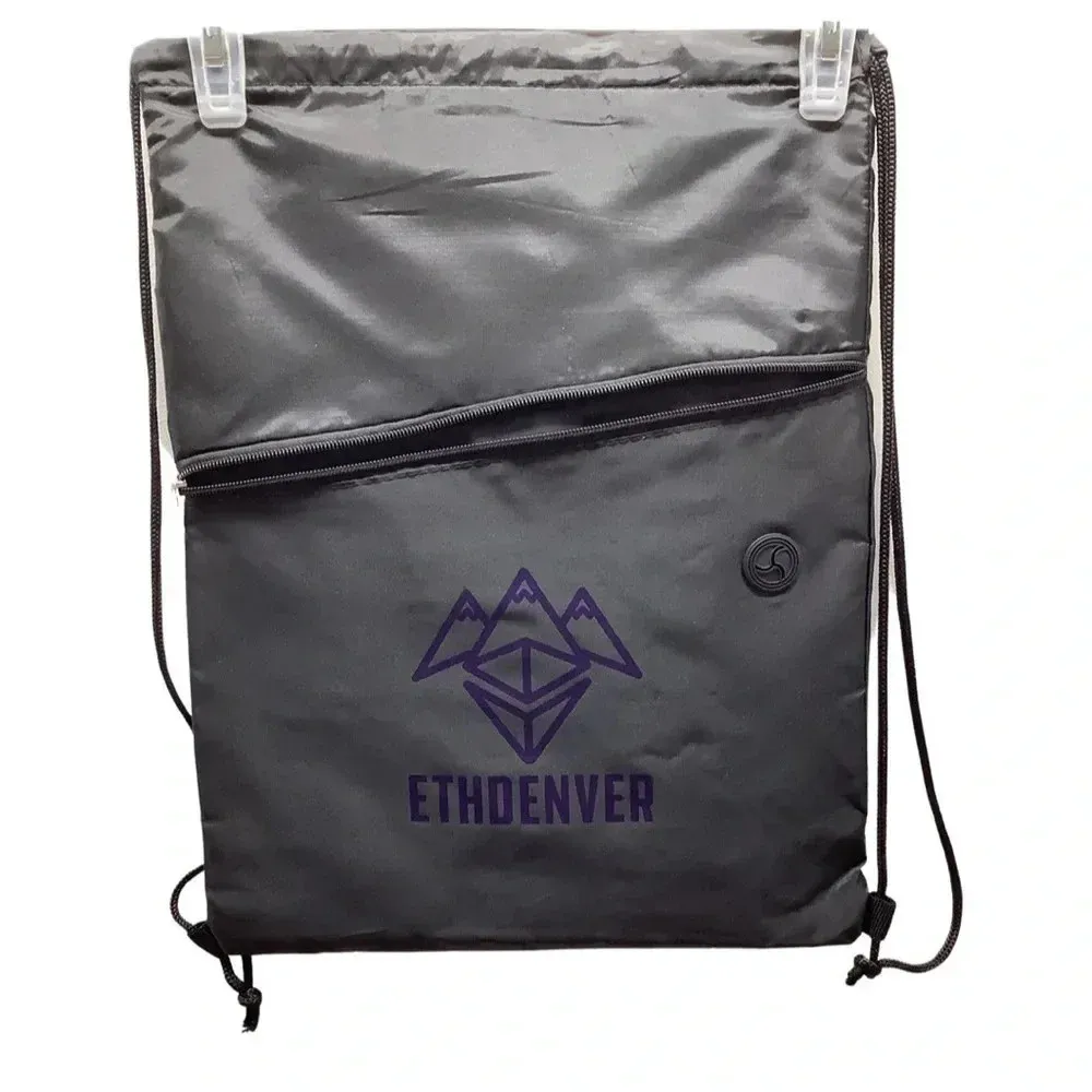 Ethdenver sportswear black adjustable strap bag New Without Tags - Image 2