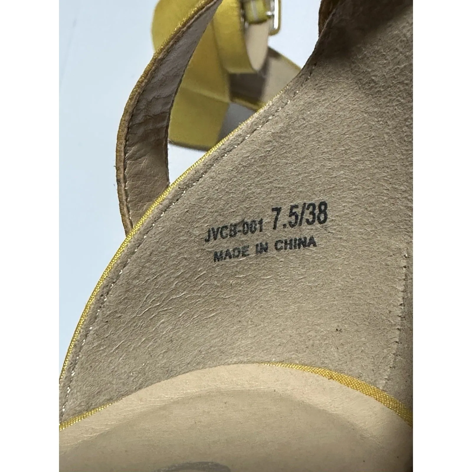 Women's Cl By Laundry Jody Dress Sandals Heels Size 7.5/38 - Image 3