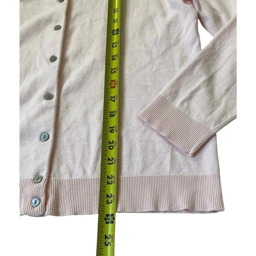 Karen Scott Pink Cardigan Women Size Large | 15-1 - Image 5