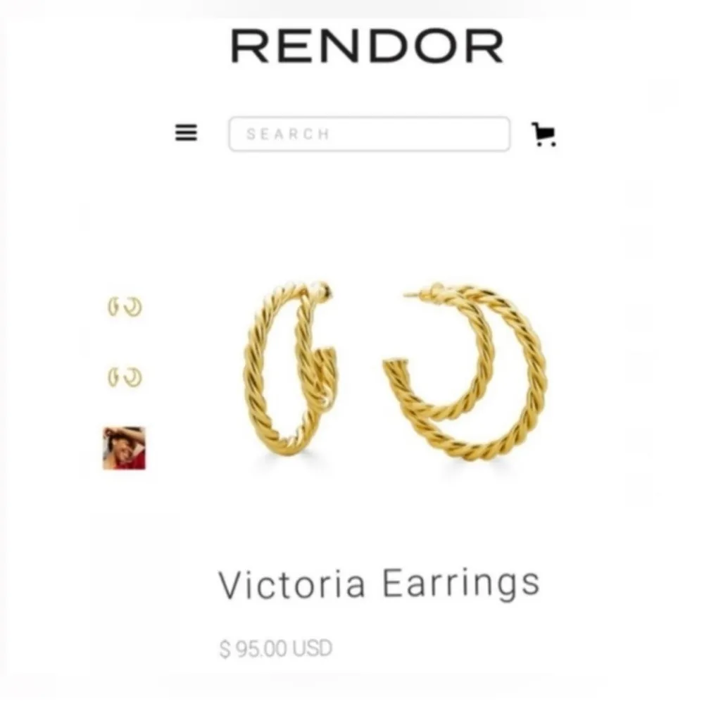 RENDOR EARRINGS By Rachel Zoe - Image 4