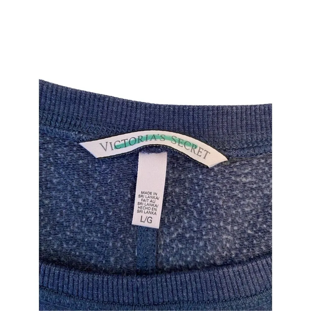 Victorias Secret Pink Sequin Logo Pullover Sweatshirt Casual School Lounge - Image 6