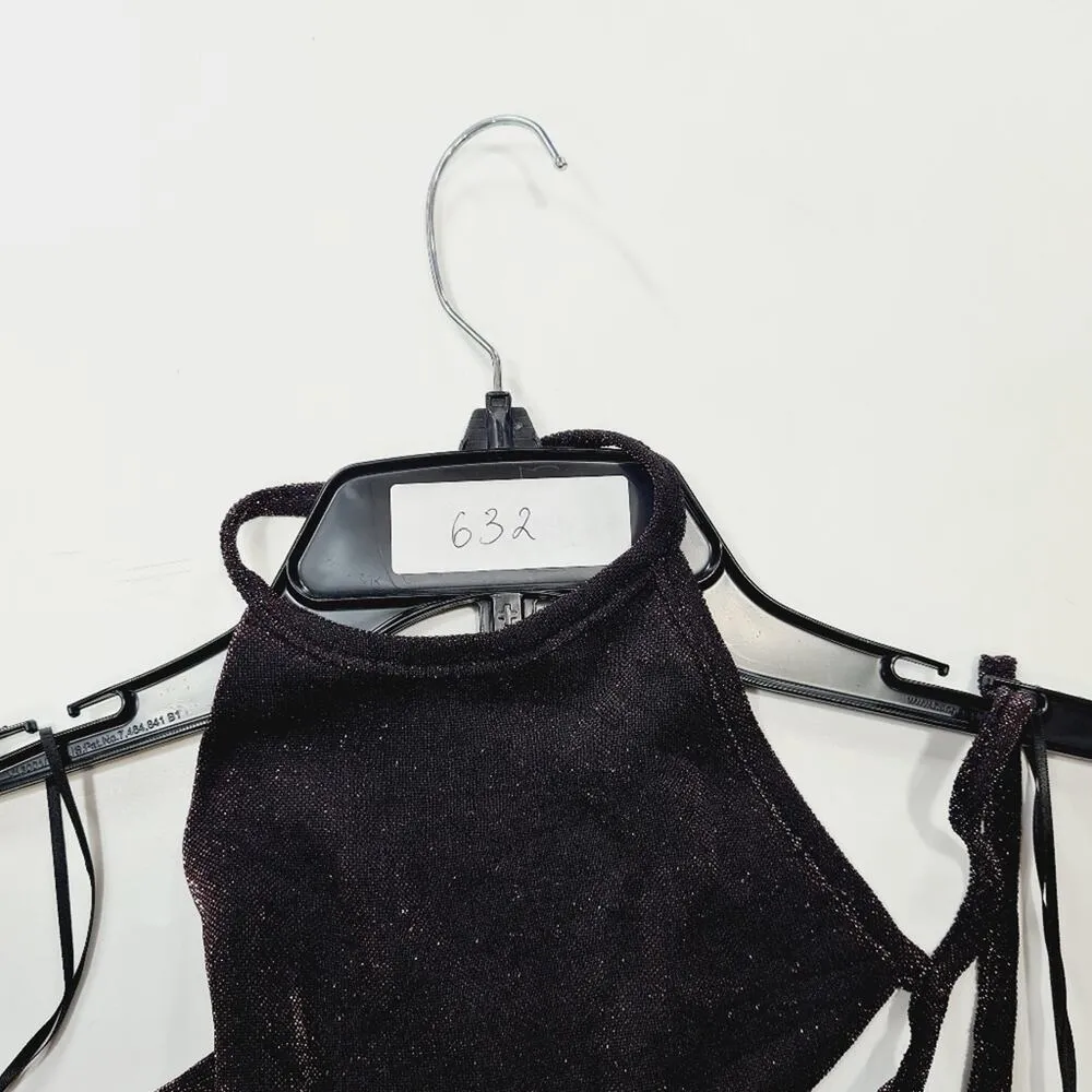 Superdown Tia Cut Out Jumpsuit in Wine Small - Image 14