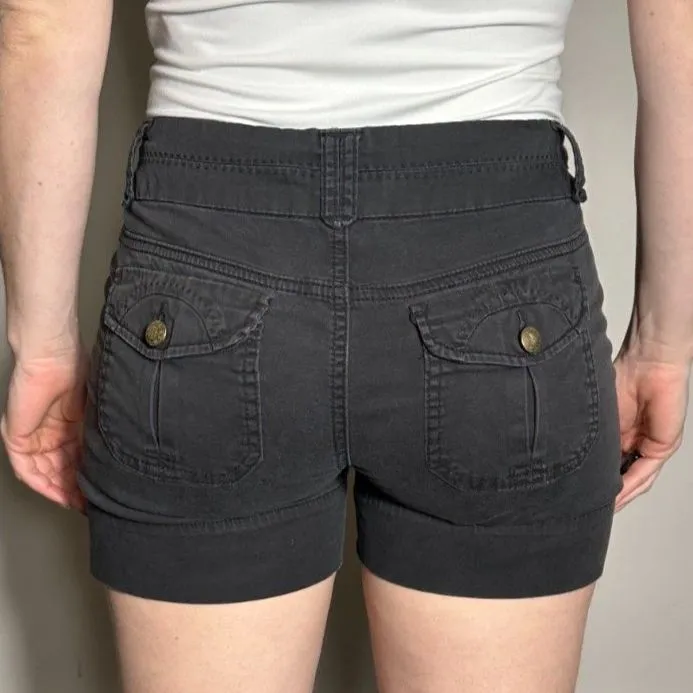 Y2K Preppy One 5 One Blue Shorts Size 6 - Image 4