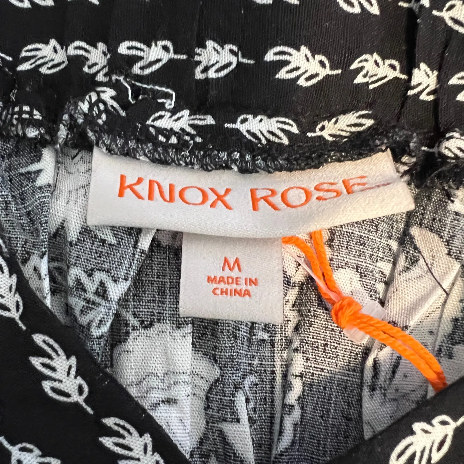 Knox Rose Women's Black Floral Sleeveless Dress - Size Medium - NWT - Image 2