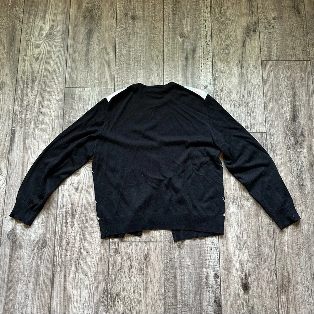 Vintage Y2K Silk & Cashmere argyle sweater set - Real Clothes [H3R] - Image 10