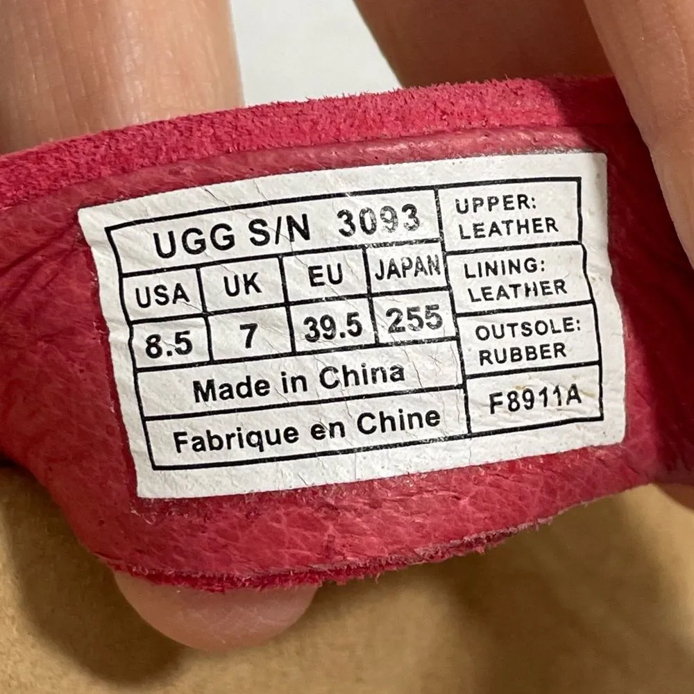 UGG Zamora Espadrilles Women's Sz US 8.5 | EU 39.5 Wedge Flip Flop Sandals Shoes - Image 8