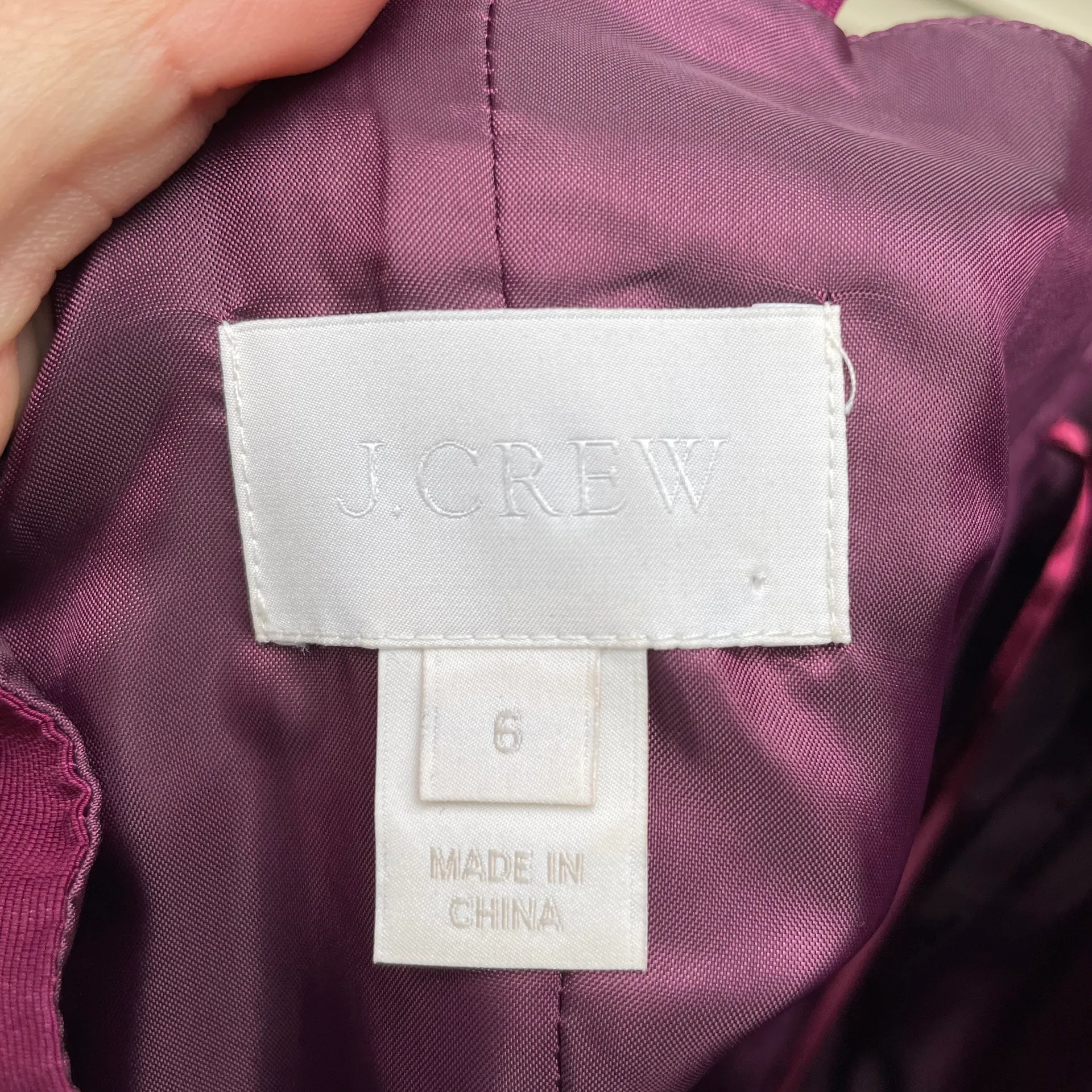 J. Crew Burgundy Halter Midi Dress - Image 3