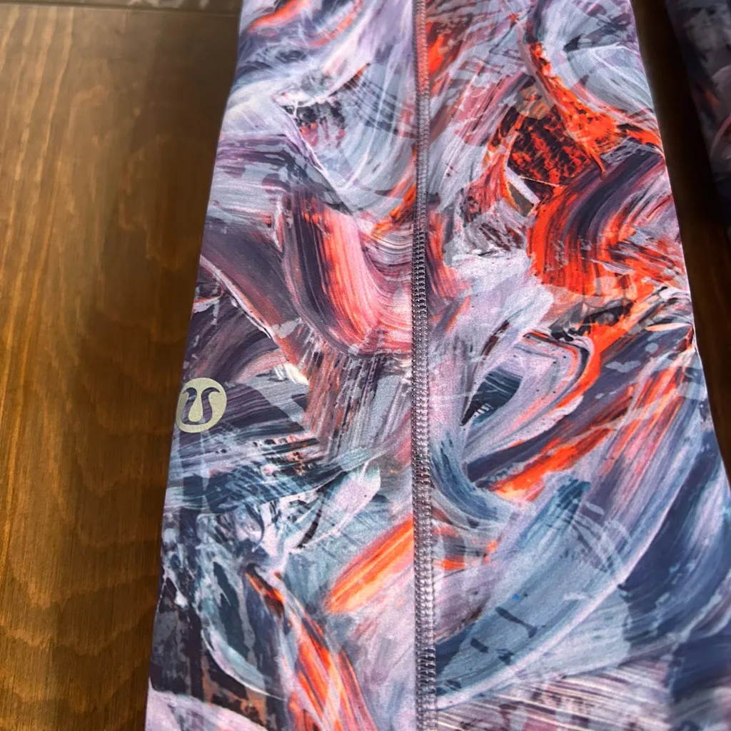 NWT Lululemon Fast Free Tight Legging 28” High Rise Size 2 Brushed Atmospheric - Image 4