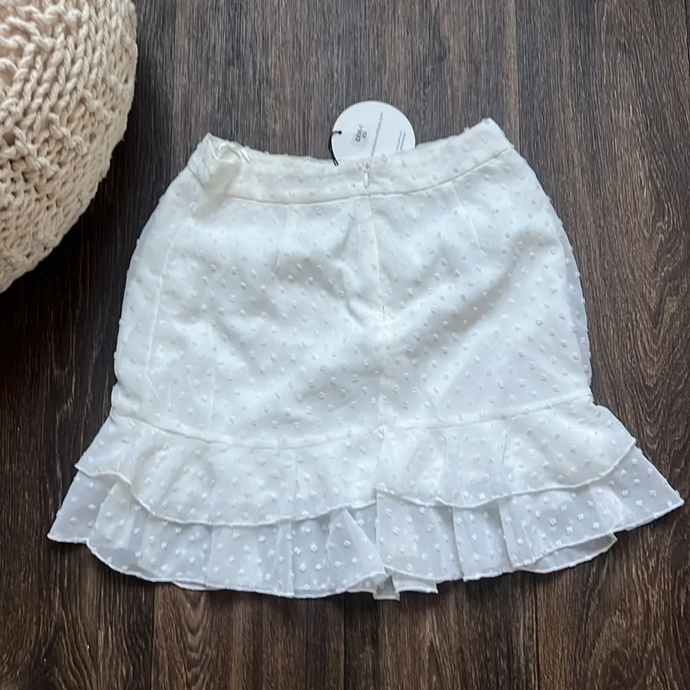 White Fox White Polka Dot Skirt - Image 2