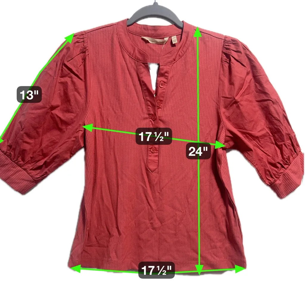 Soft Surroundings  New With Tags Raylee Knit Pullover in Rose- Petite Medium - Image 7