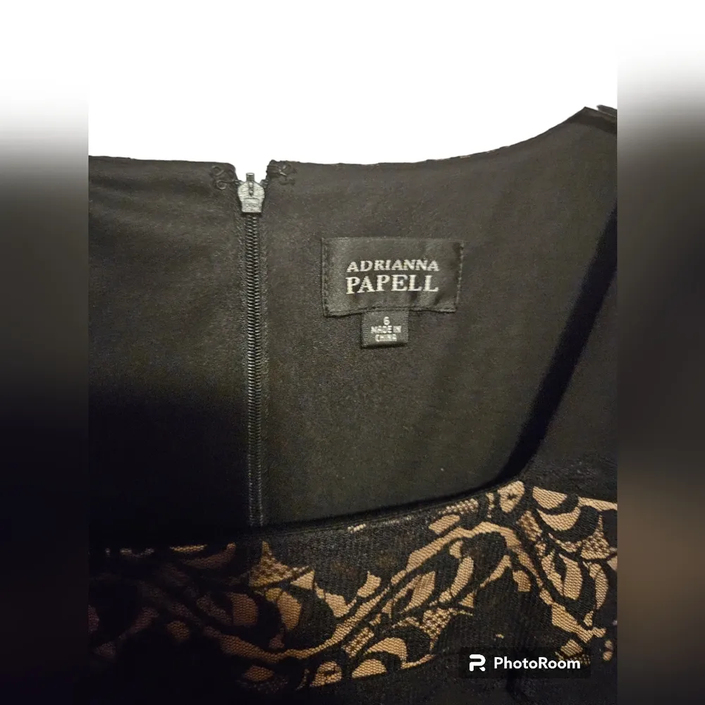 Adrianna Papell Sheath Dress Size 6 - Image 3