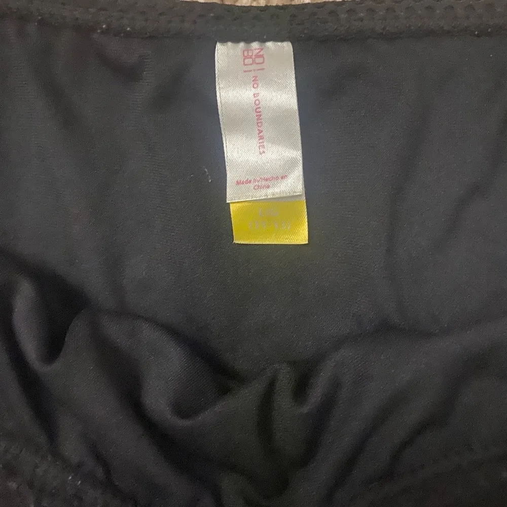 🎈No Boundaries Black Bikini Bottom Size L 🎈 - Image 4
