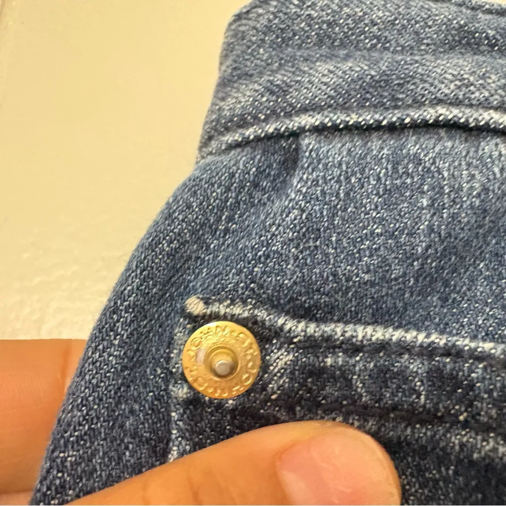 St. John Sport Straight Leg Jeans Blue Denim Women’s Size 8 Classic Fit - Image 3