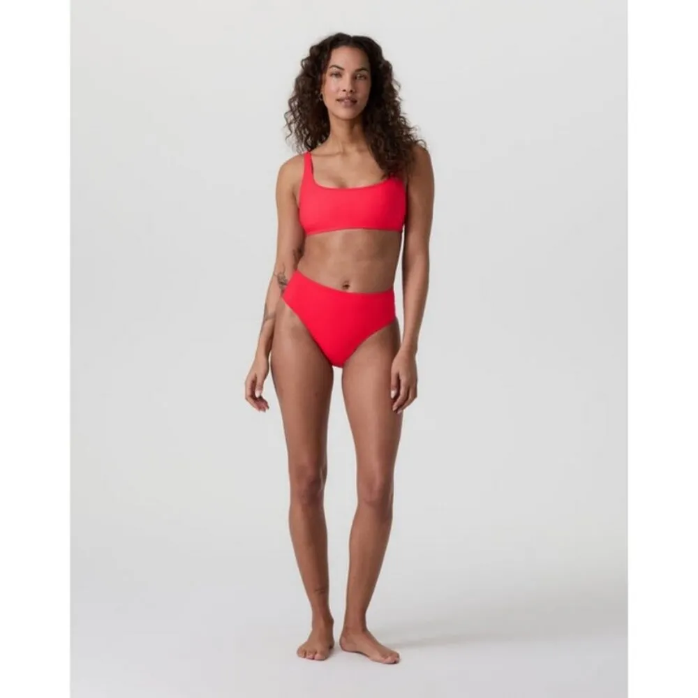 💕VUORI💕 Encinitas Bikini Top ~ Bright Red XL NWT - Image 5
