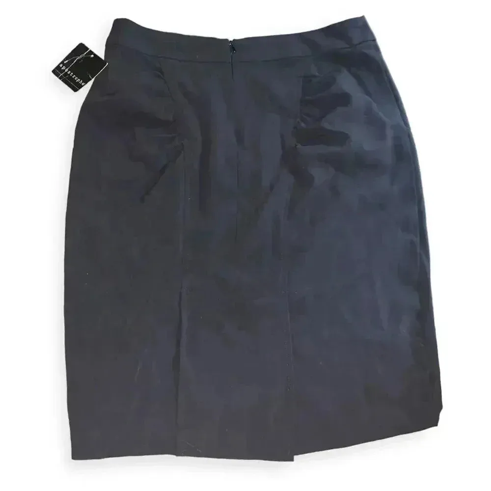 Apostrophe pencil skirt ruched backing - Image 2