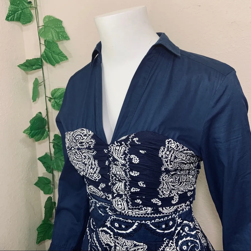 Anthropologie Holding Horses Western Bandana Dress - Image 13