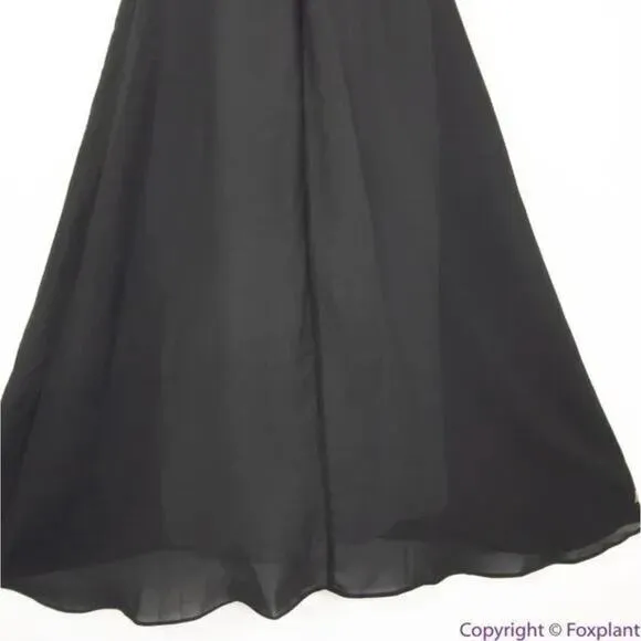 New! White House Black Market‎ Sleeveless Overlay Jumpsuit, 2P - Image 9