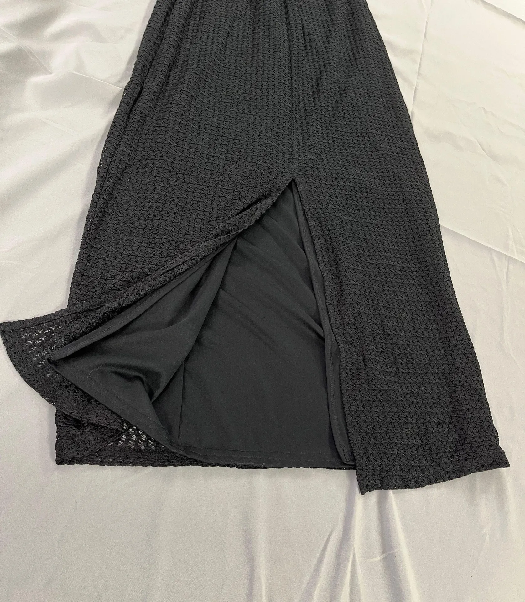 Maxi Black Dress - Image 4