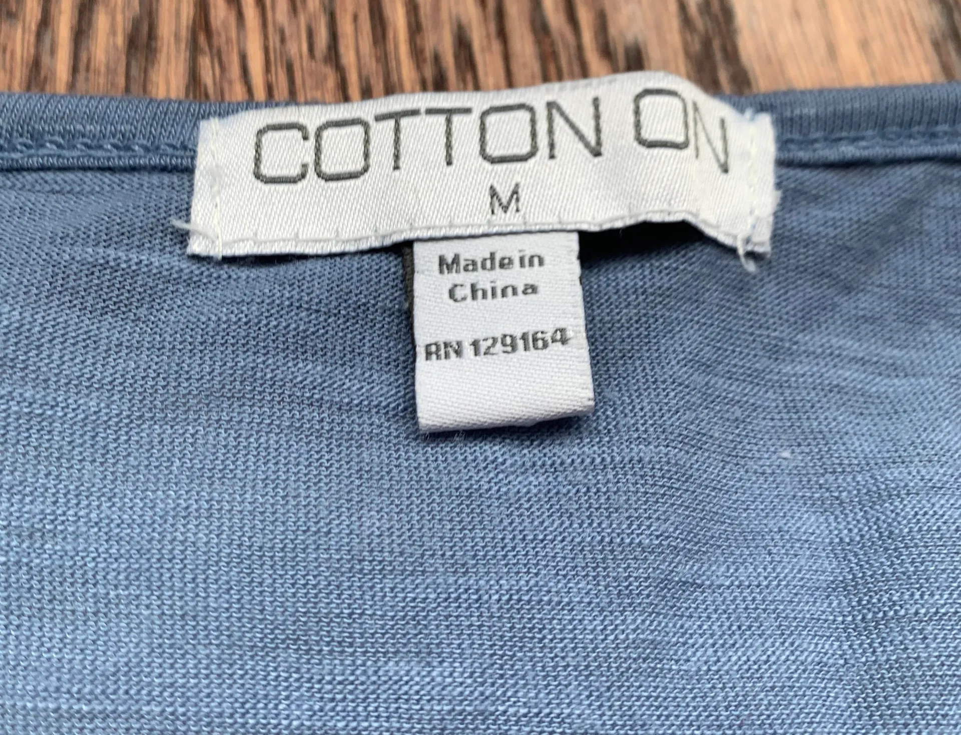 Blue Ruffle Crewneck Knit Top - Image 4