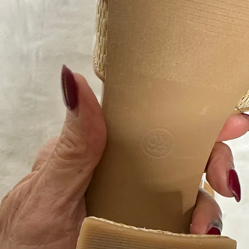 A New Day Tan Sandals with Rhinestone Accents - Image 7