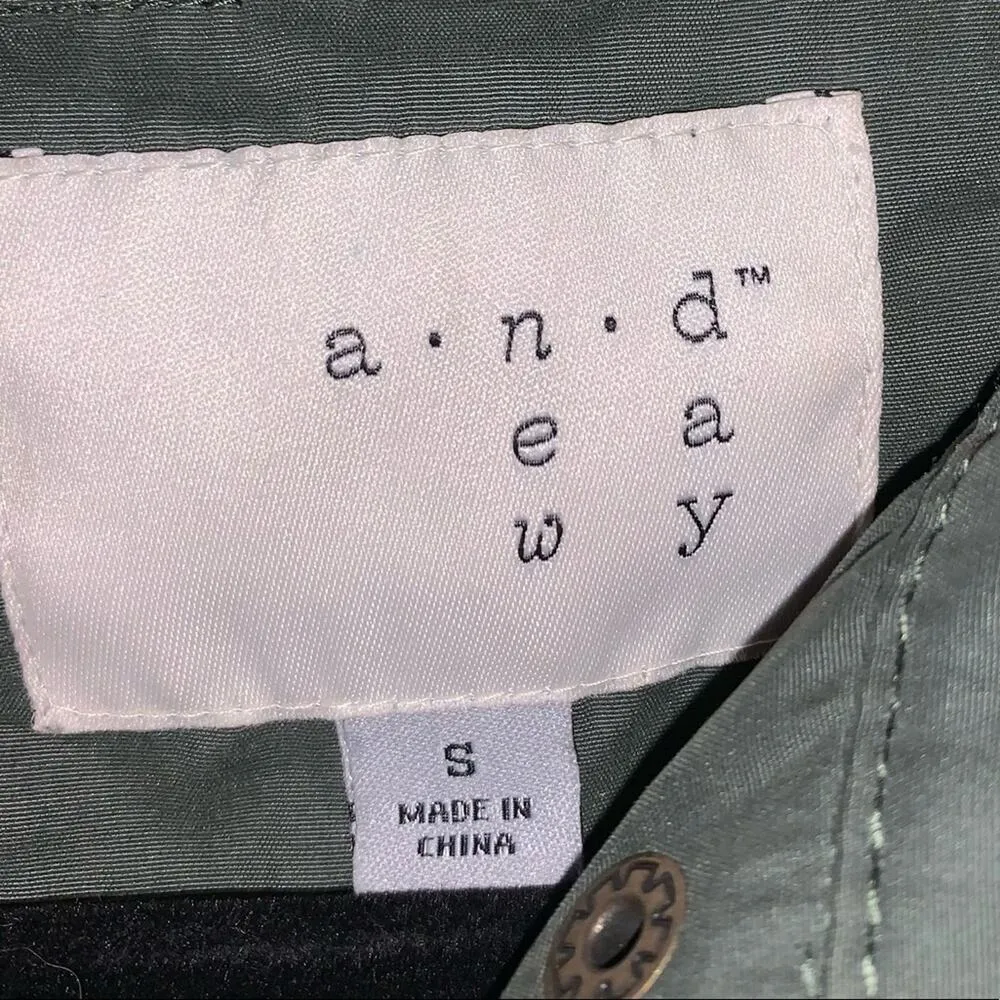 A New Day Green Full Zip Utility Jacket - Image 4