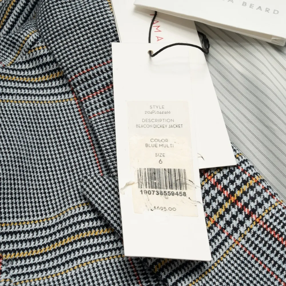 Veronica Beard Miller Plaid Dickey Jacket - Image 16