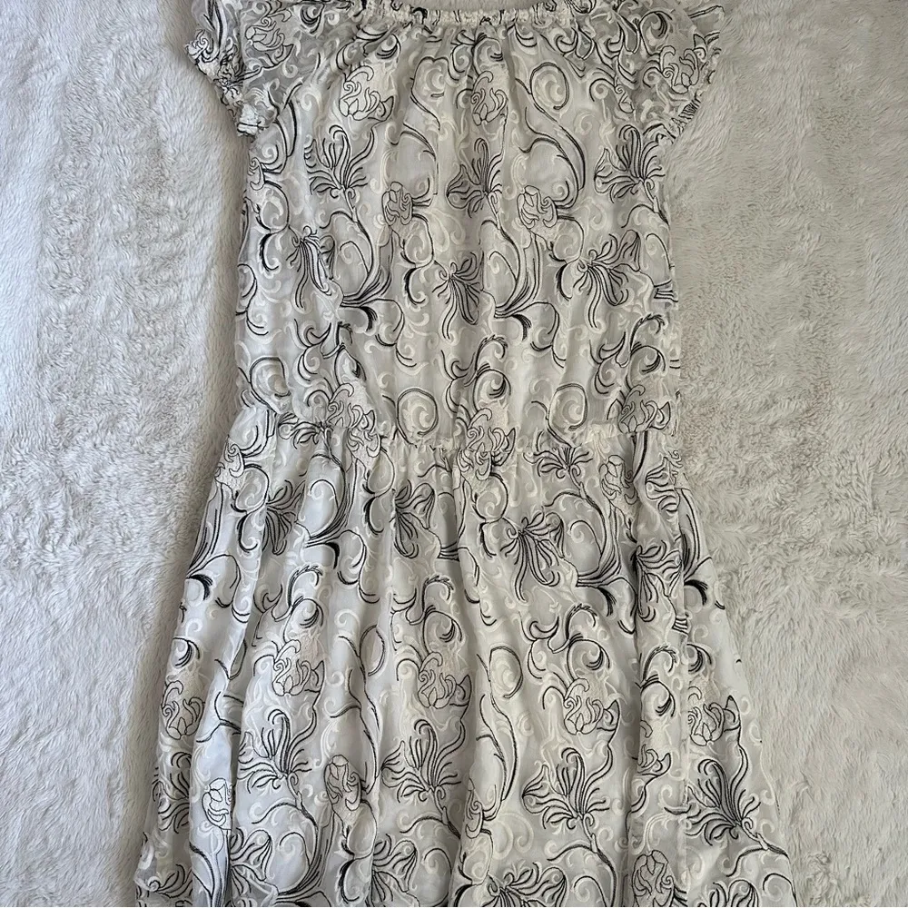 Alice + Olivia Janelle Embroidered Silk Dress | NWT - Image 8