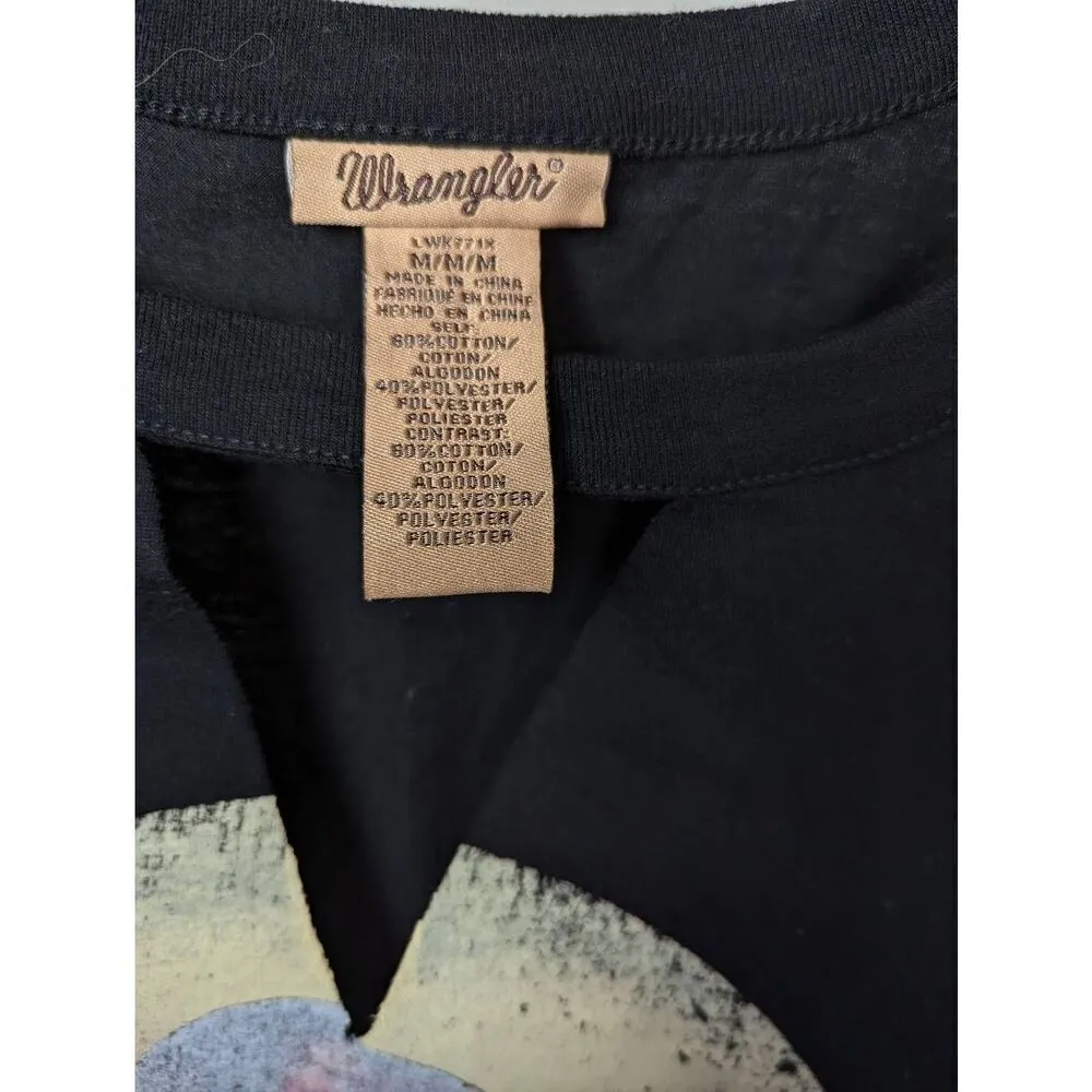 Wrangler the west is calling side lace-up tank Medium - Image 4