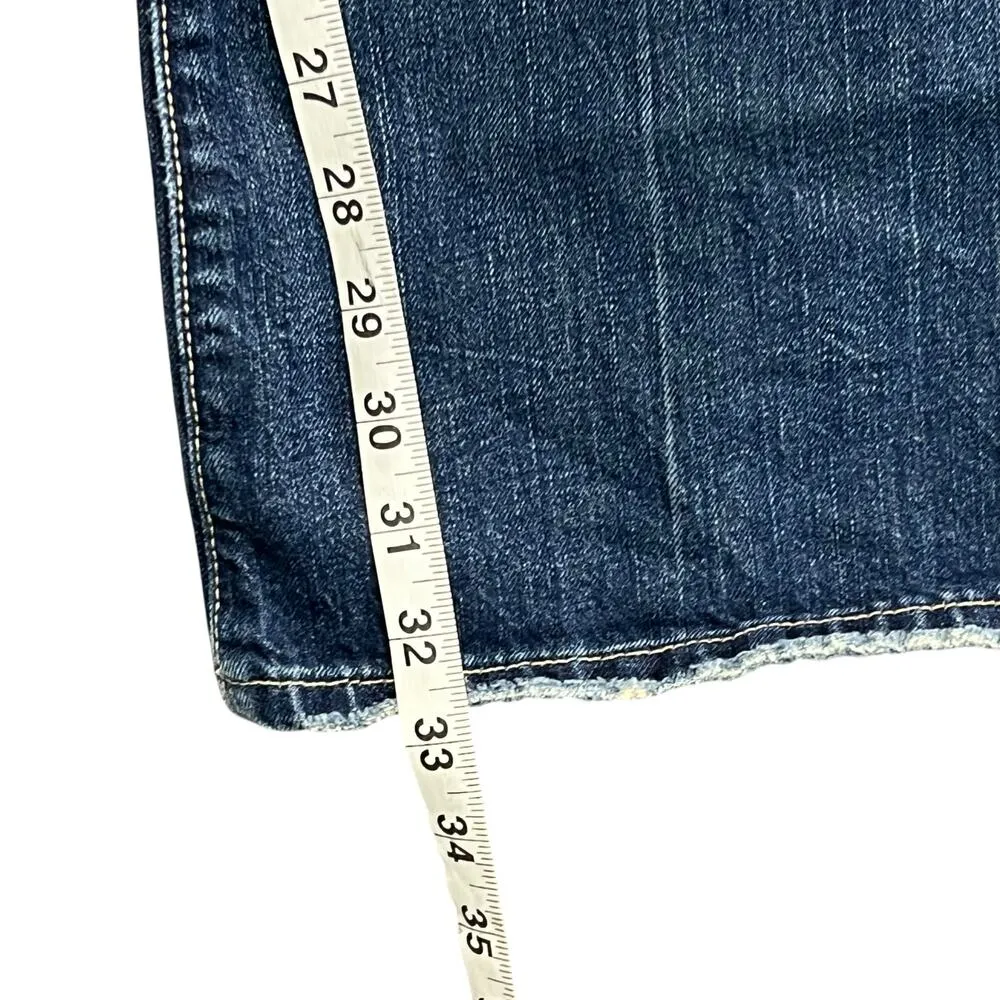 Ezra Fitch Abercrombie Y2K Jeans Womens 29 Blue Bootcut Low Rise Retro Classic - Image 10