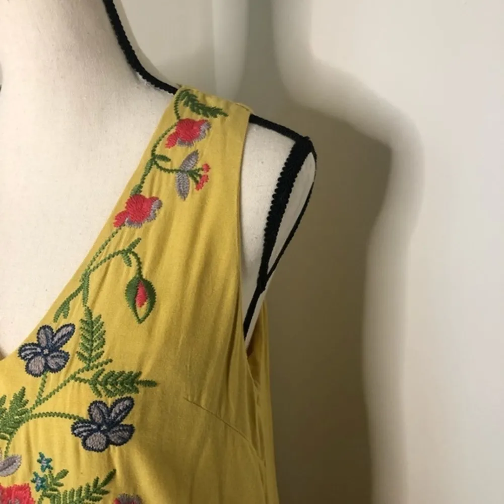 Umgee Floral Embroidered Pullover Shift Dress - Image 6