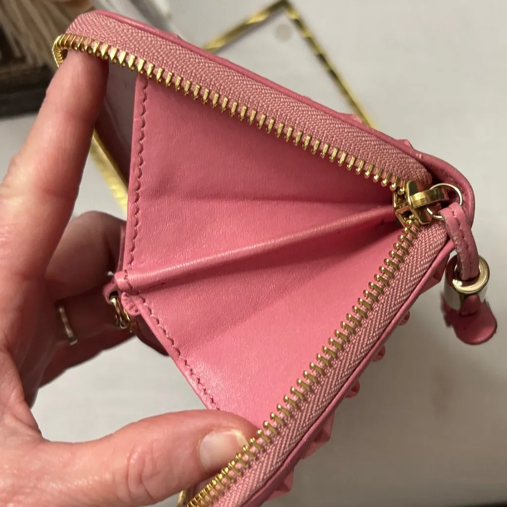 Jimmy Choo Pink Star-Embellished Wallet - Image 11