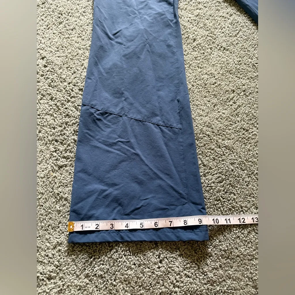 Simms Lightweight Pull On Pants Blue Drawstring Fishing Hiking Outdoor Bootcut Size undefined - Image 5