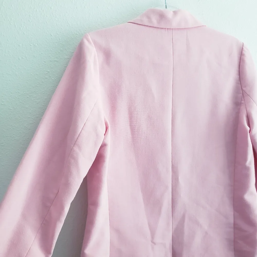 Blackmilk Pink Blazer Jacket Office Attire - Image 7