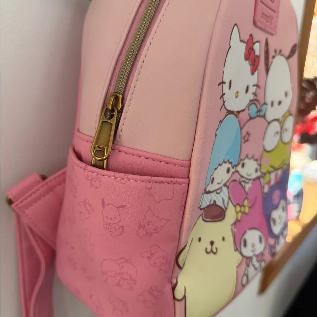 Loungefly Sanrio - Hello Kitty and Friends "Stacked" mini backpack. - Image 3
