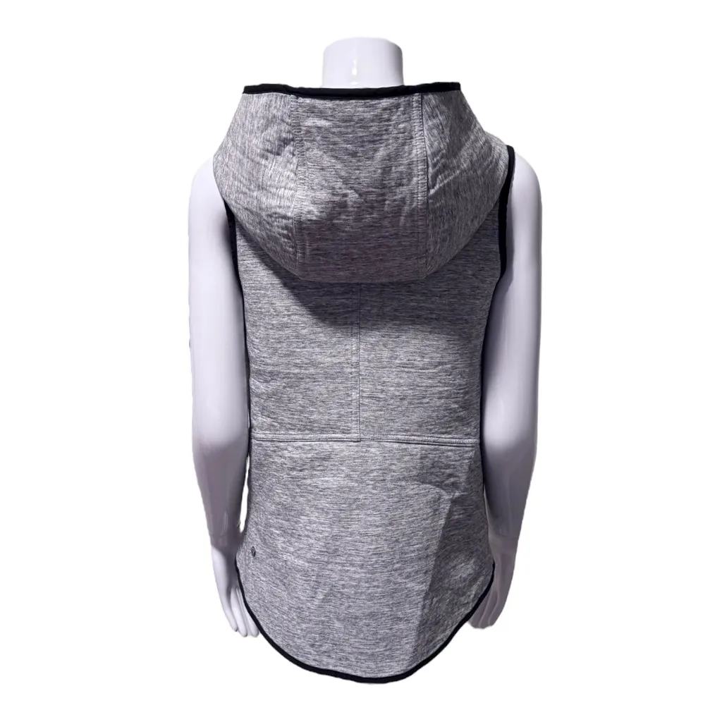 lululemon Insculpt Reversible Vest Size 8 Heathered Space Dyed Medium Grey - Image 9