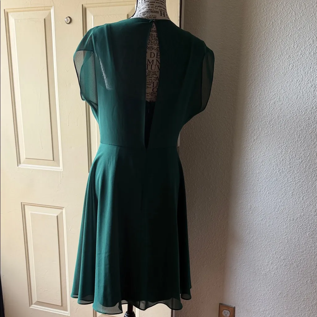 After Six Teal Midi Dress - Image 5