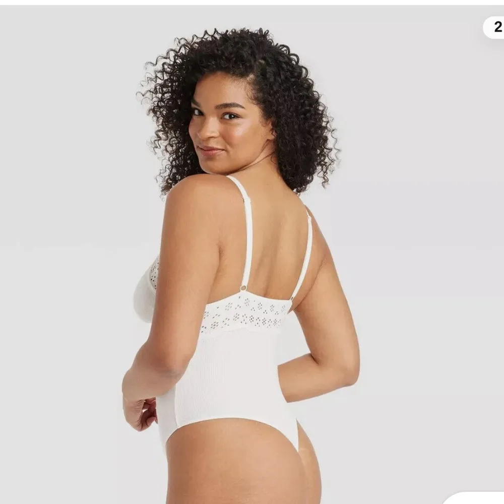 Women's Eyelet Bodysuit - Image 2