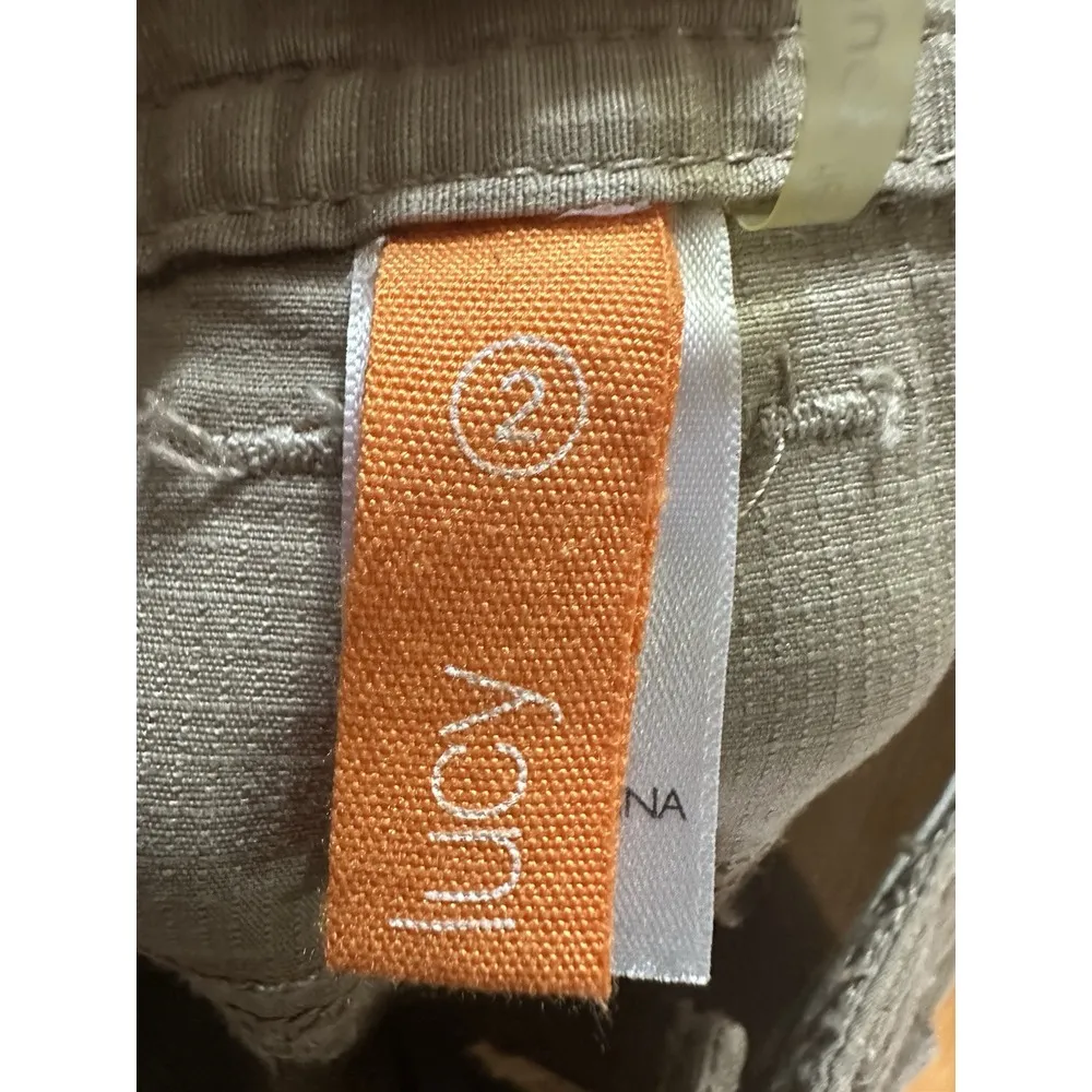 Lucy Women's Biege Activewear Yoga Hiking Workout Capri Pants Size 4 - Image 5