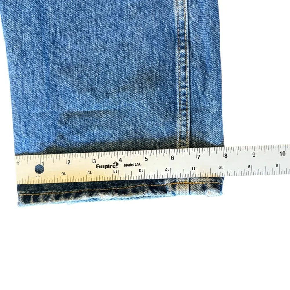 We The Free High Rise Distressed Jeans Button Fly Women’s Size 25 - Image 13