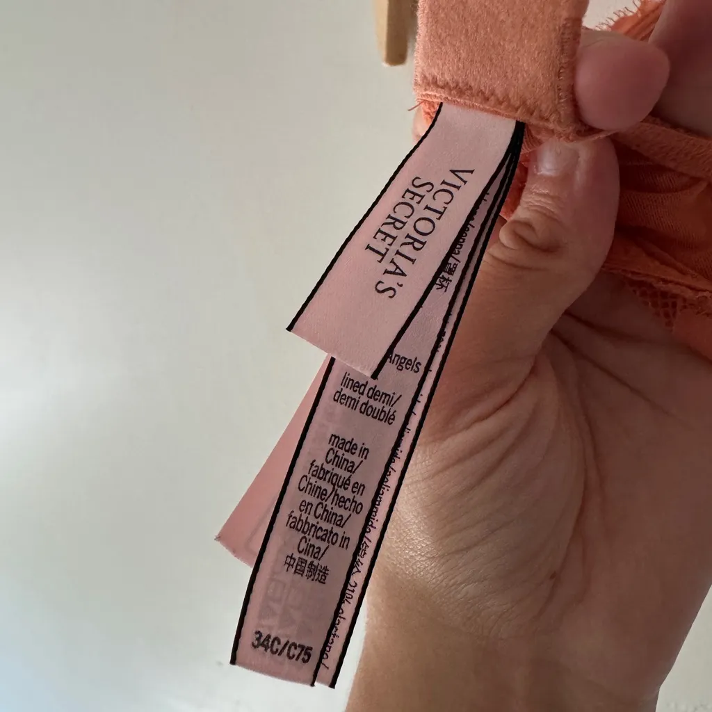 Victoria’s Secret Dream Angels Lined Demi Bra Gorgeous Floral Pattern - Image 6