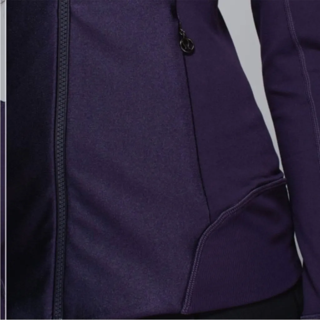 Lululemon Emerge Renew Purple Zip-Up Jacket - Image 6