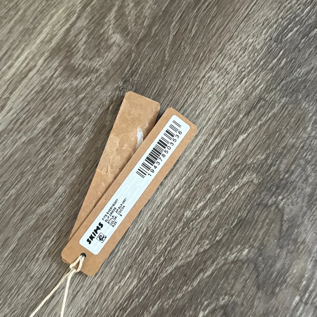 SKIMS Fits Everybody Slip Dress In Cocoa small - Image 4