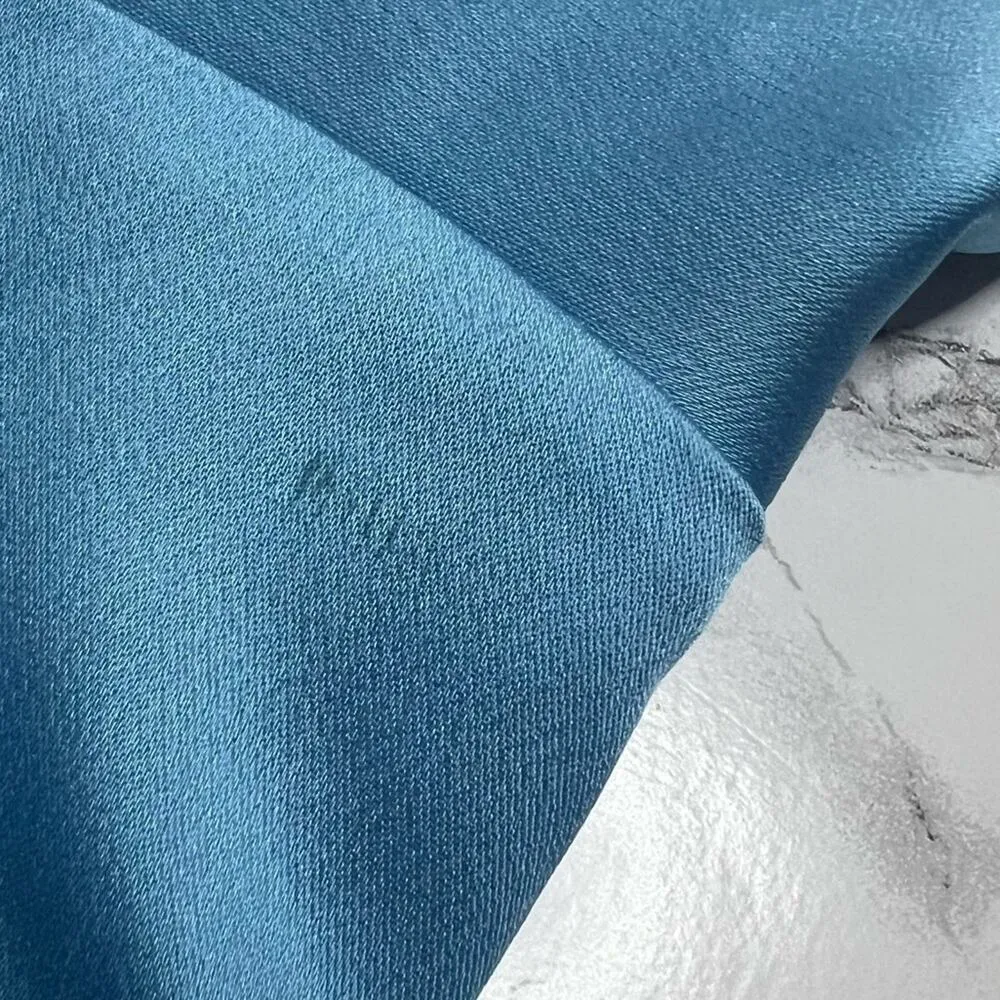 NWT Jonathan Simkhai intermix MIA fluid satin dress blue Sz 12 - Image 8