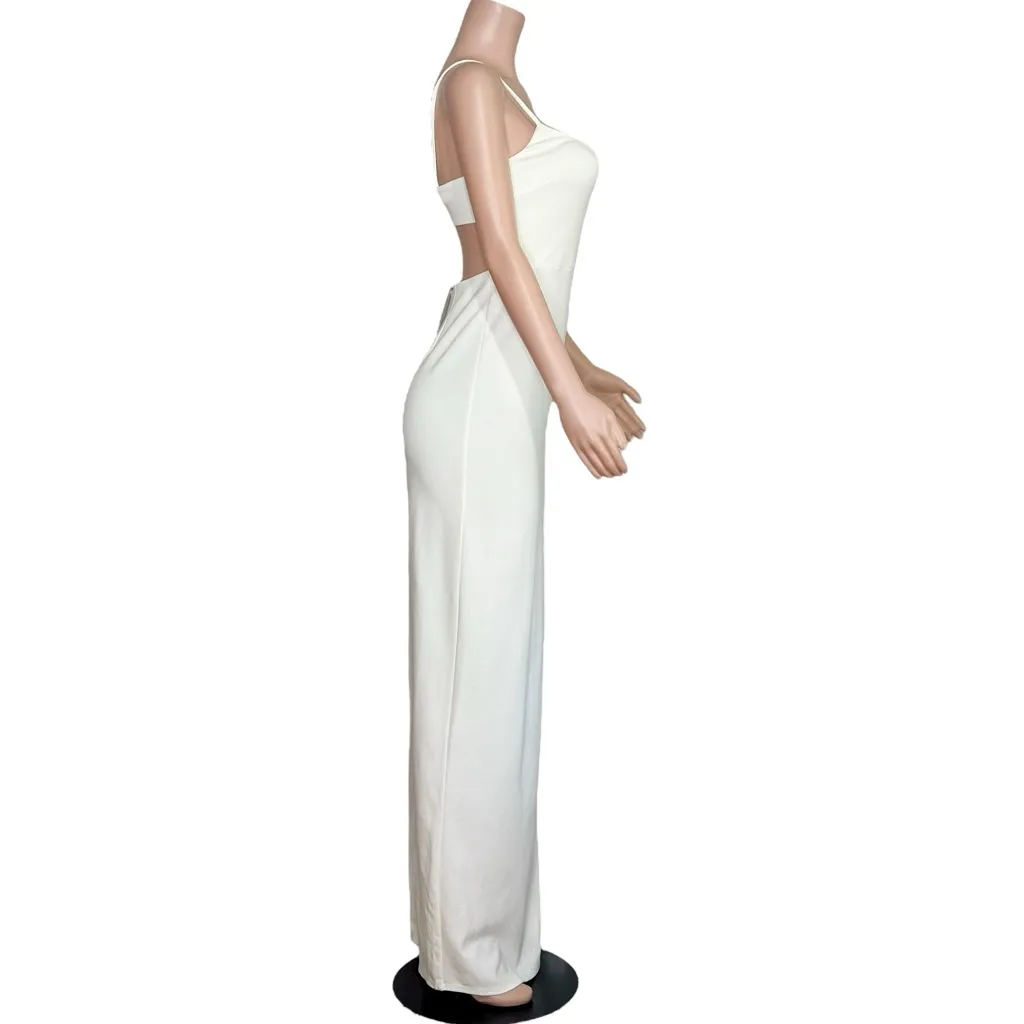 LOVERS + FRIENDS Karma Maxi Dress, White, Medium - Image 6