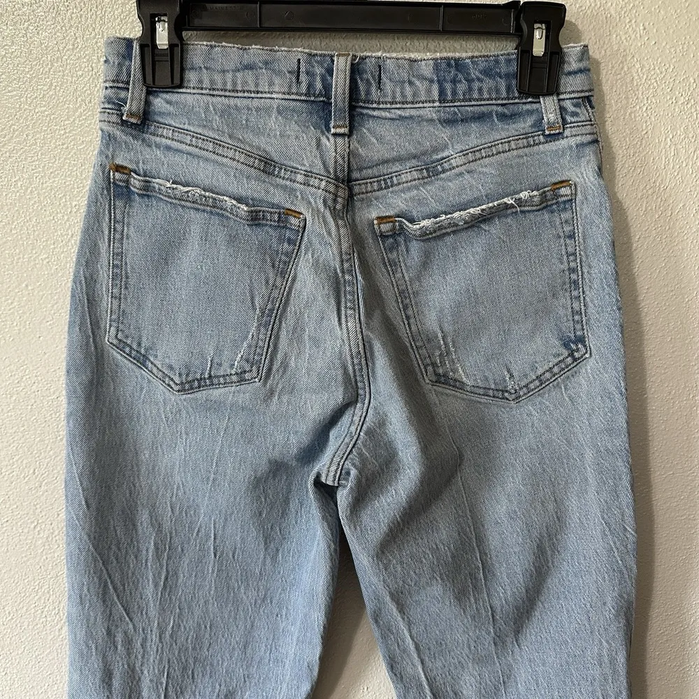 Abercrombie & Fitch Jeans Women's 27/4XS 90s Straight Ultra High Rise Distressed - Image 4