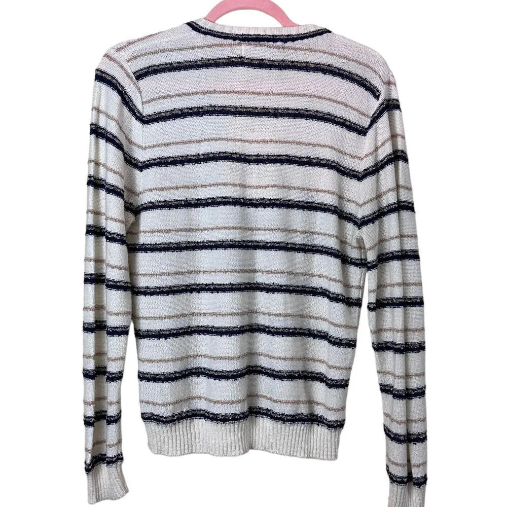 Vintage Givenchy Sport Striped Sweater Size Medium - Image 3