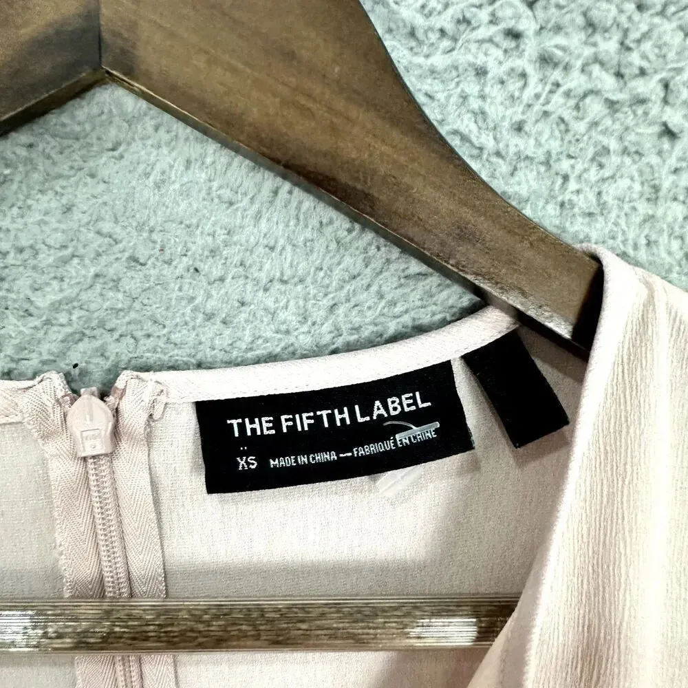 The Fifth Label mini fit flare dress womens XS pink coquette ballet cottagecore - Image 2