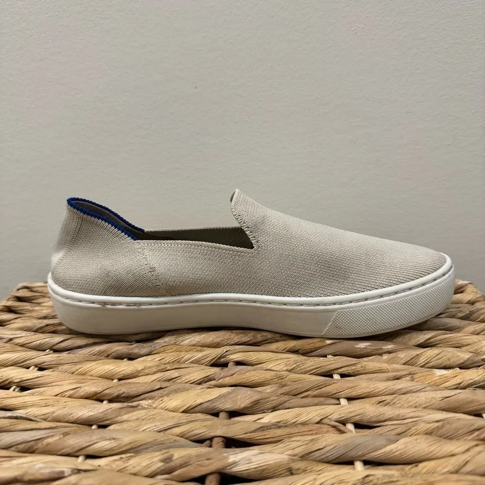 Rothy's Cream The Original Slip On Flat Casual Shoe 6 - Image 8