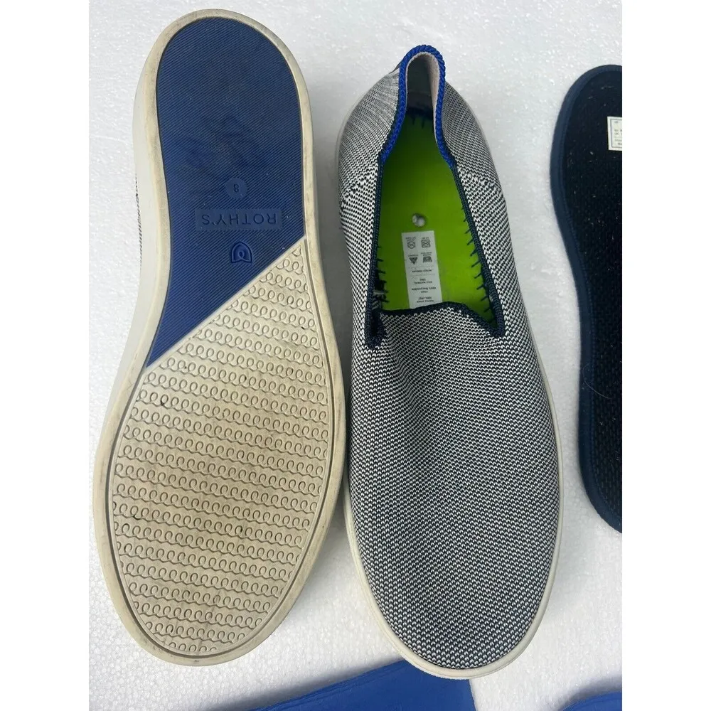 Rothy's Anchor Knit The Original Slip On Sneakers Comfort Shoes • Women’s Size 8 - Image 5