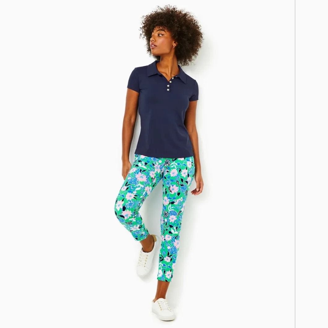 Lilly Pulitzer‎ Luxletic Corso Pant UPF 50+ Spearmint Golf Till You Drop Size 4 - Image 12